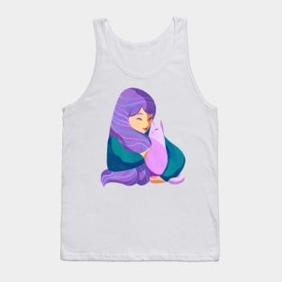 Cat mom Tank Top